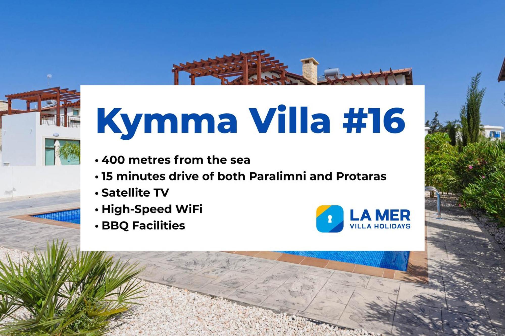 Kymma Villa #16 Ajía Nápa Eksteriør bilde